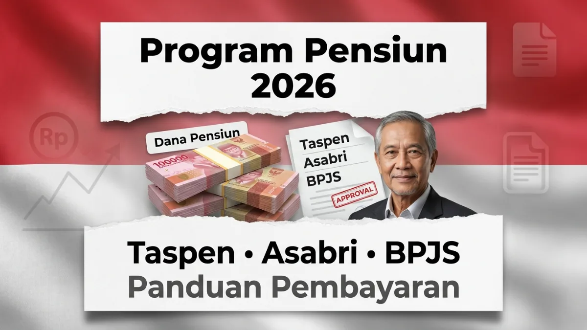 Program Pensiun Taspen, Asabri & BPJS 2026: Kelayakan, Manfaat, dan Panduan Pembayaran