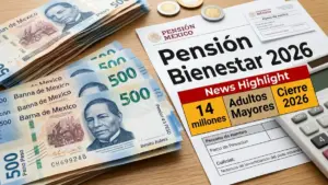 14 millones de adultos mayores recibirán su pensión del Bienestar al cierre de 2026: Sheinbaum